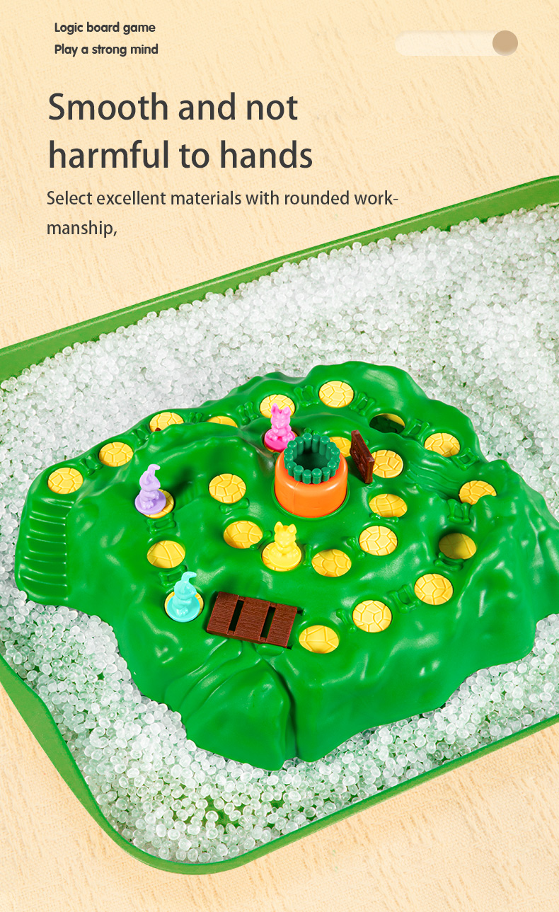 TEMI Funny Bunny Trap Board Games Puzzle Interactive Early Learning ...