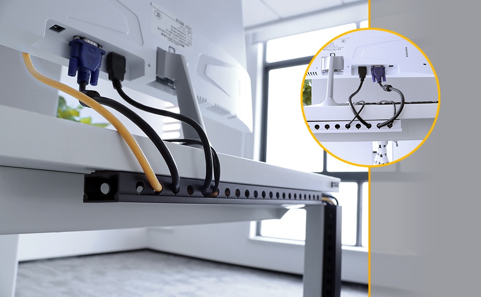 【Ready Stock】Updated Cable Raceway, Open Slot Wiring Raceway Duct with ...