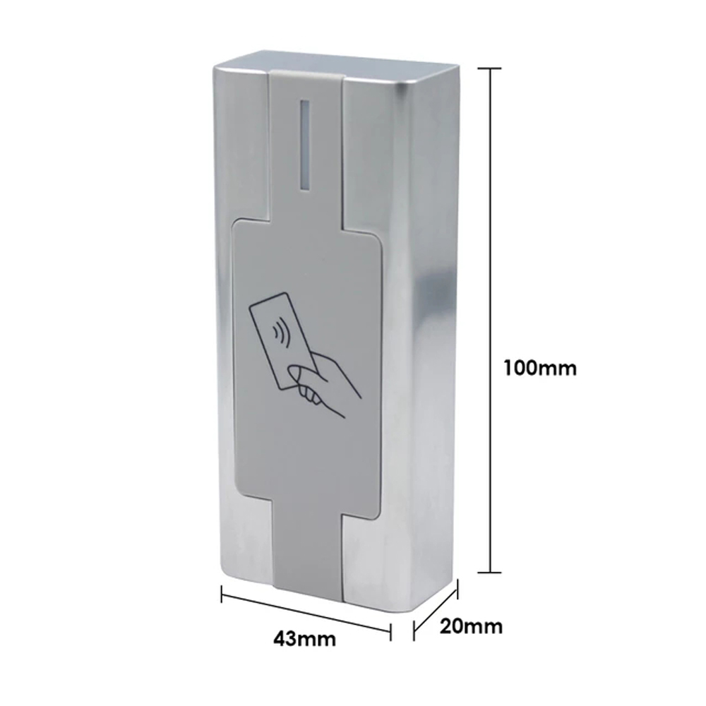 Waterproof IP67 Metal Access Control System Rfid 125khz Hid Card Reader ...