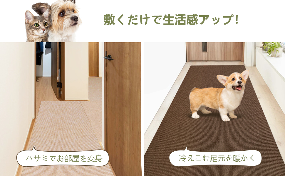 Nehem JapaneseStyle Self Adhesive Corridor Aisle Carpet Walkway