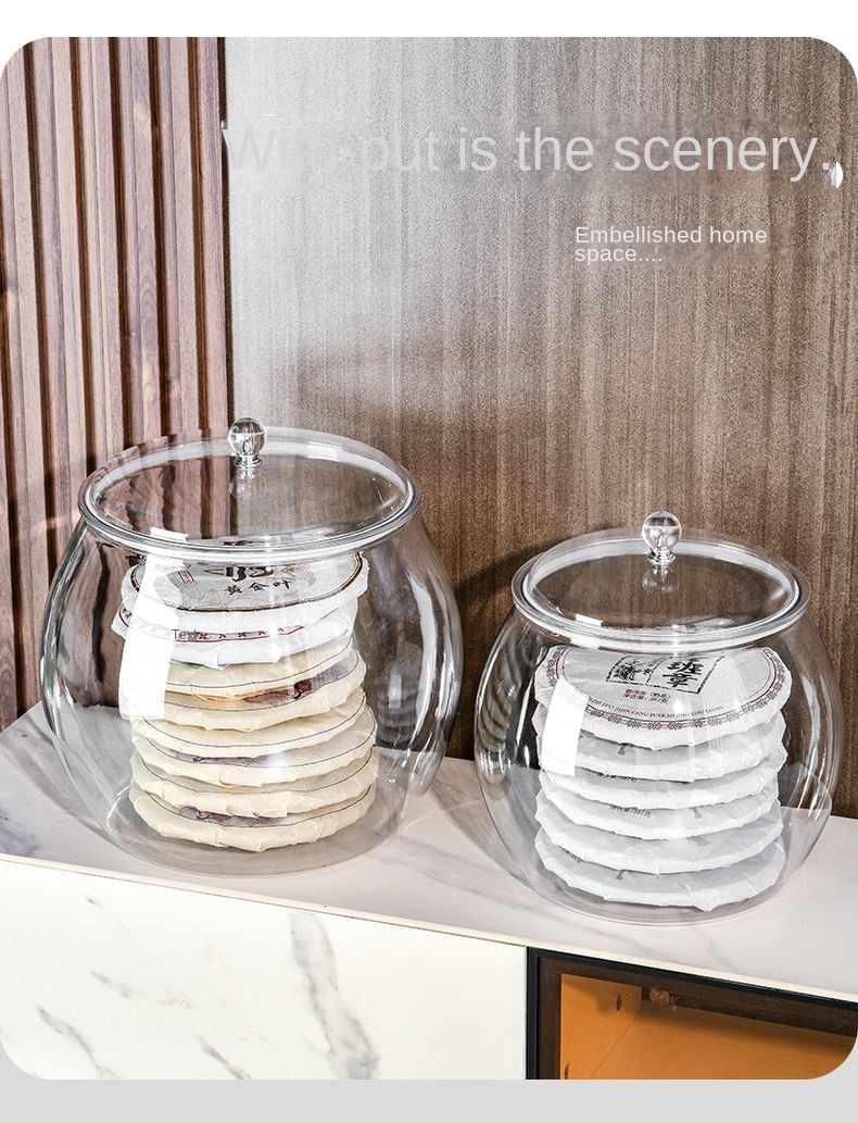 Storage Sealed Tank with Lid Moisture-Proof Storage Bottle Food Grade ...