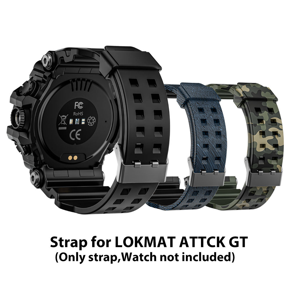 LOKMAT Strap For ATTACK GT Smartwatch Applicable To Original Watch ...