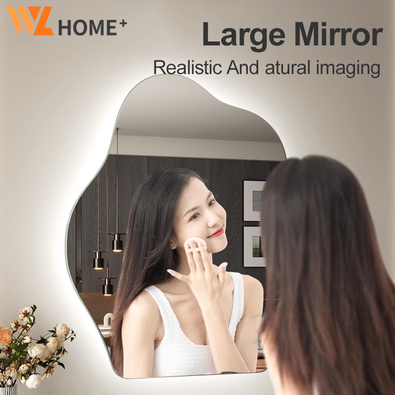 Makeup Mirror with Light Vanity Mirror Mirror Light Cermin Lampu Cloud ...