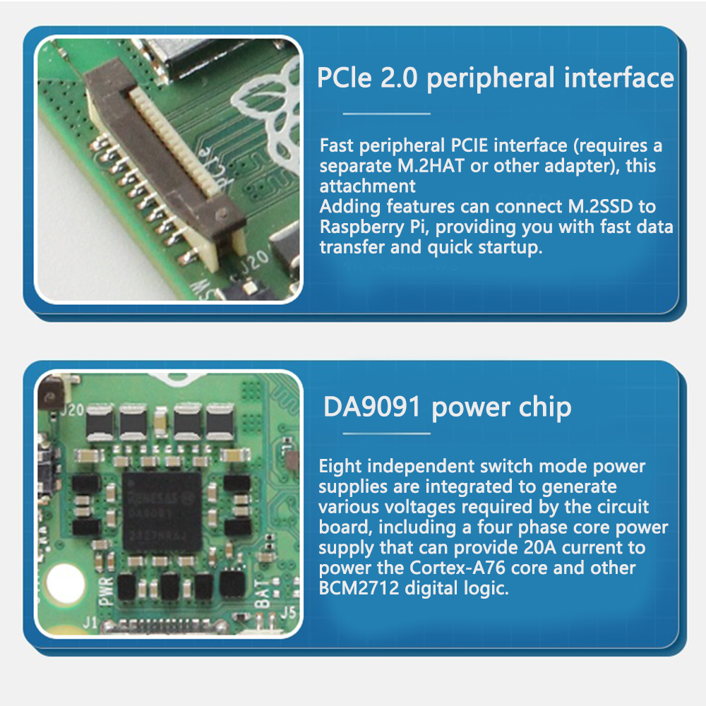 Raspberry Pi 5th generation 5B/4B development board Raspberry Pi 5 8GB ...