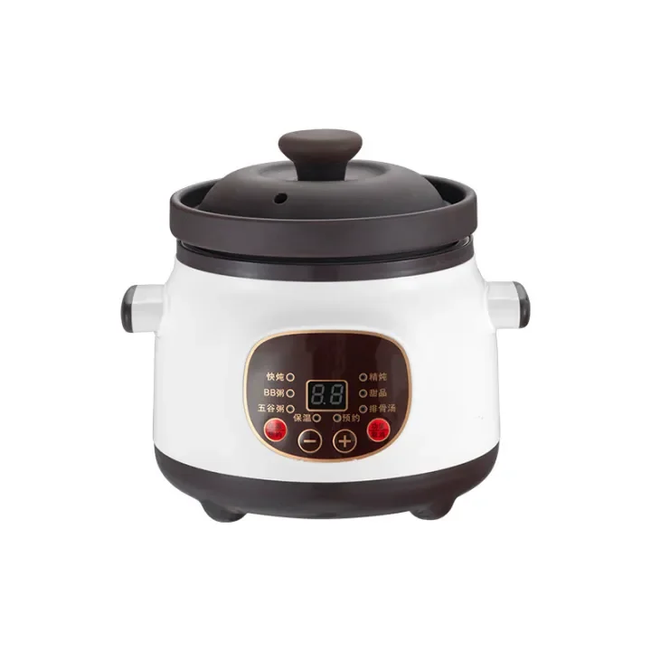 【Ready Stock】1.8L Electric Slow Cooker Automatic Electric Stew Pot with ...