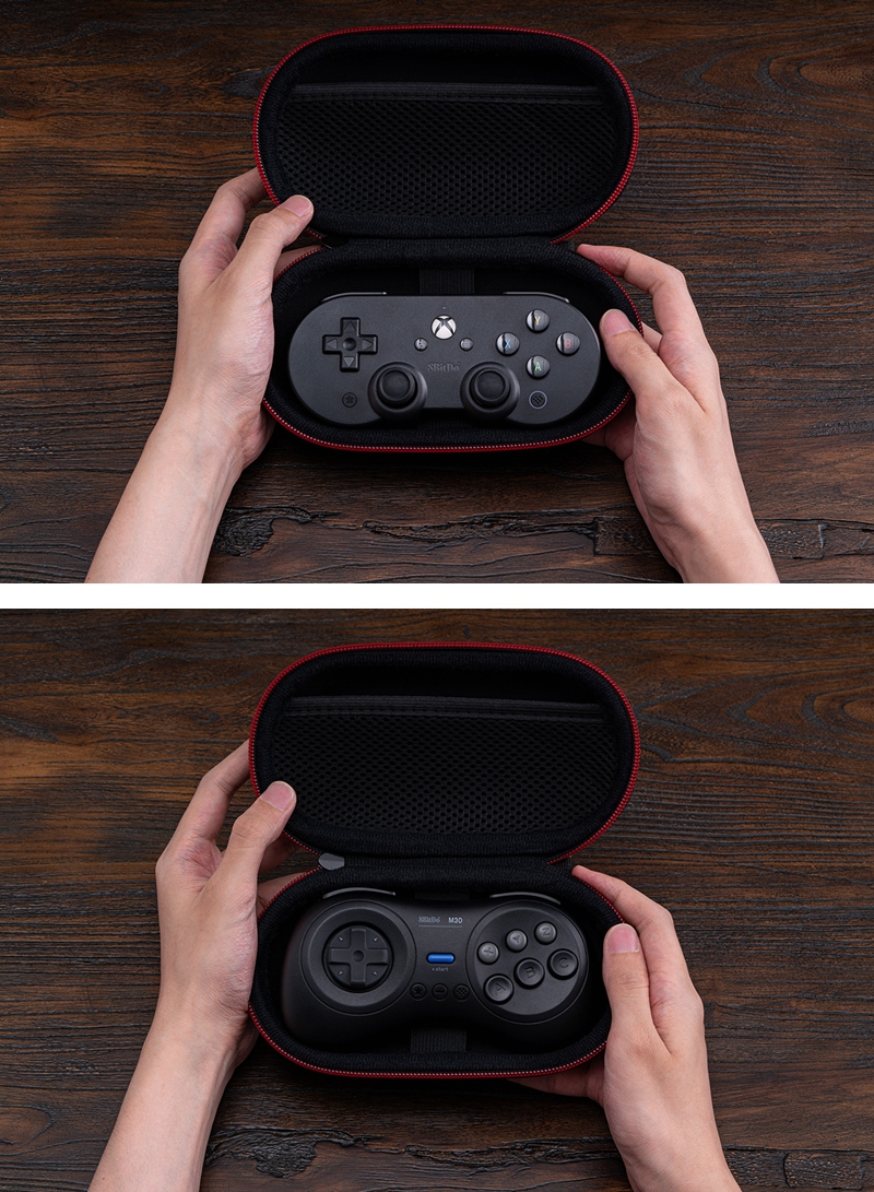 8BitDo Classic Controller Travel Case for SN30 Pro/M30/Lite 2/Micro ...