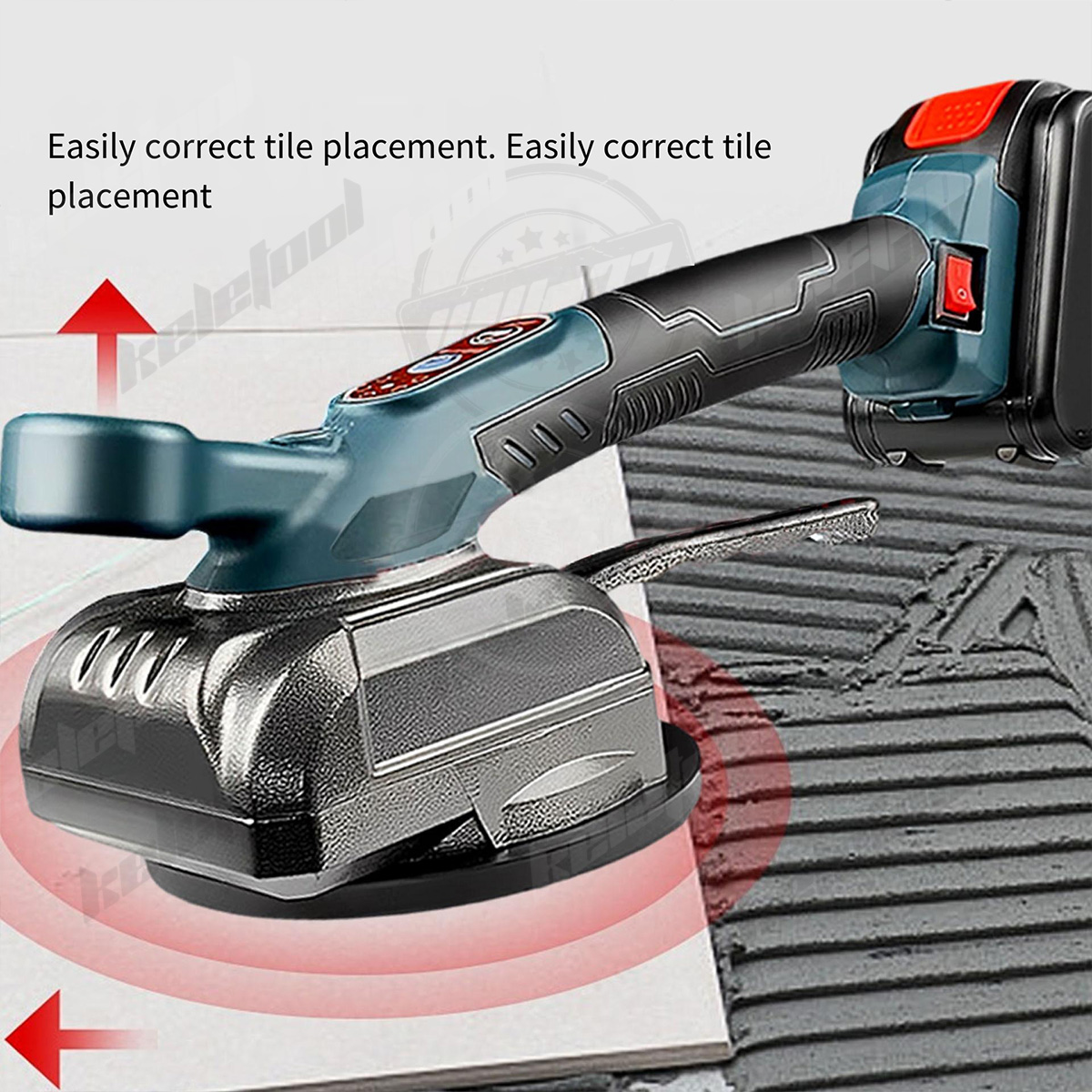 Tile Vibrator5800W Electric Tile Machine Cordless Tile Vibrators Floor ...