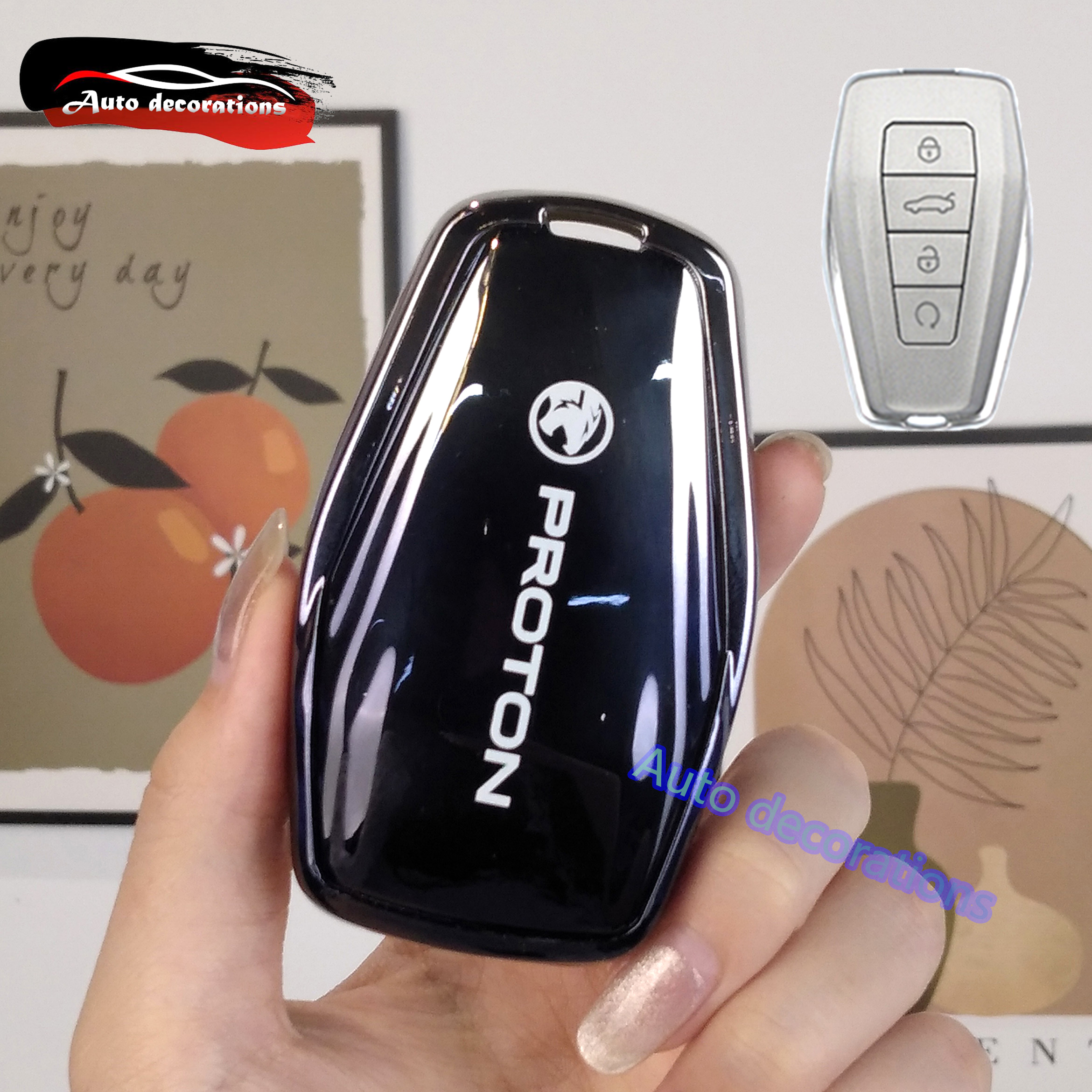 Proton X50 S70 X90 S90 car key case Protonsmart car keychain gradient ...