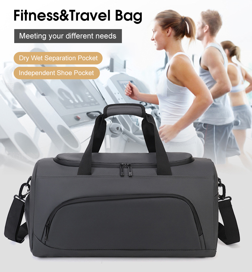 MENSPE Unisex Fitness Bag Large Capacity Bag Travel Bag Sport Bag ...