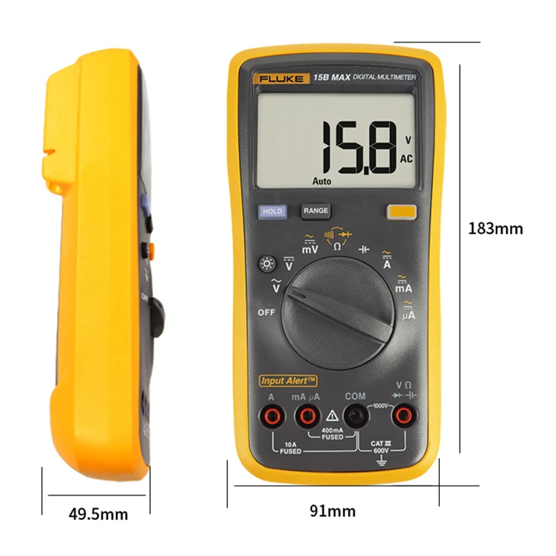 Newest Fluke B Max Fluke B Max Digital Multimeter Auto Range