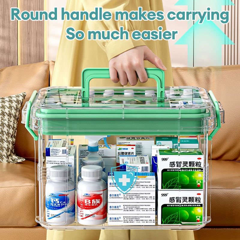 IKEA 5-25L Box Ubat Durable First Aid Kit Box Medicine Household ...