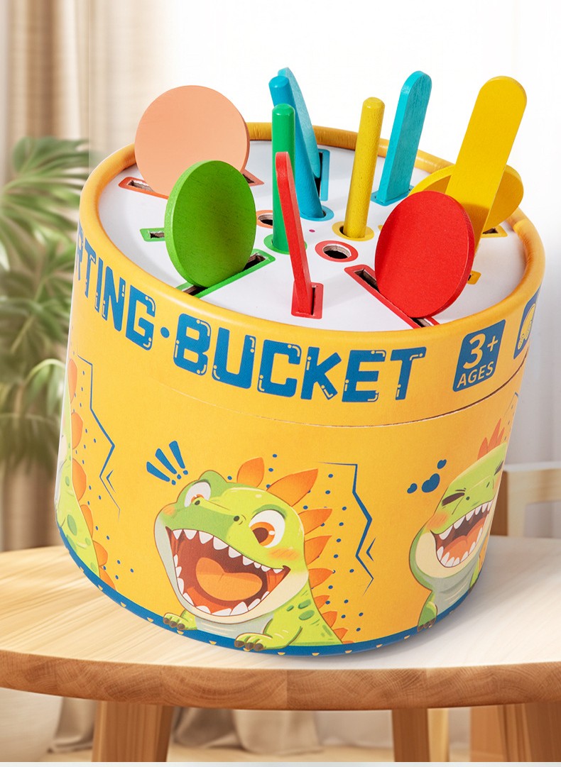 Montessori Toy,Color Sorting Sticks Game,Preschool Learning Fine Motor ...