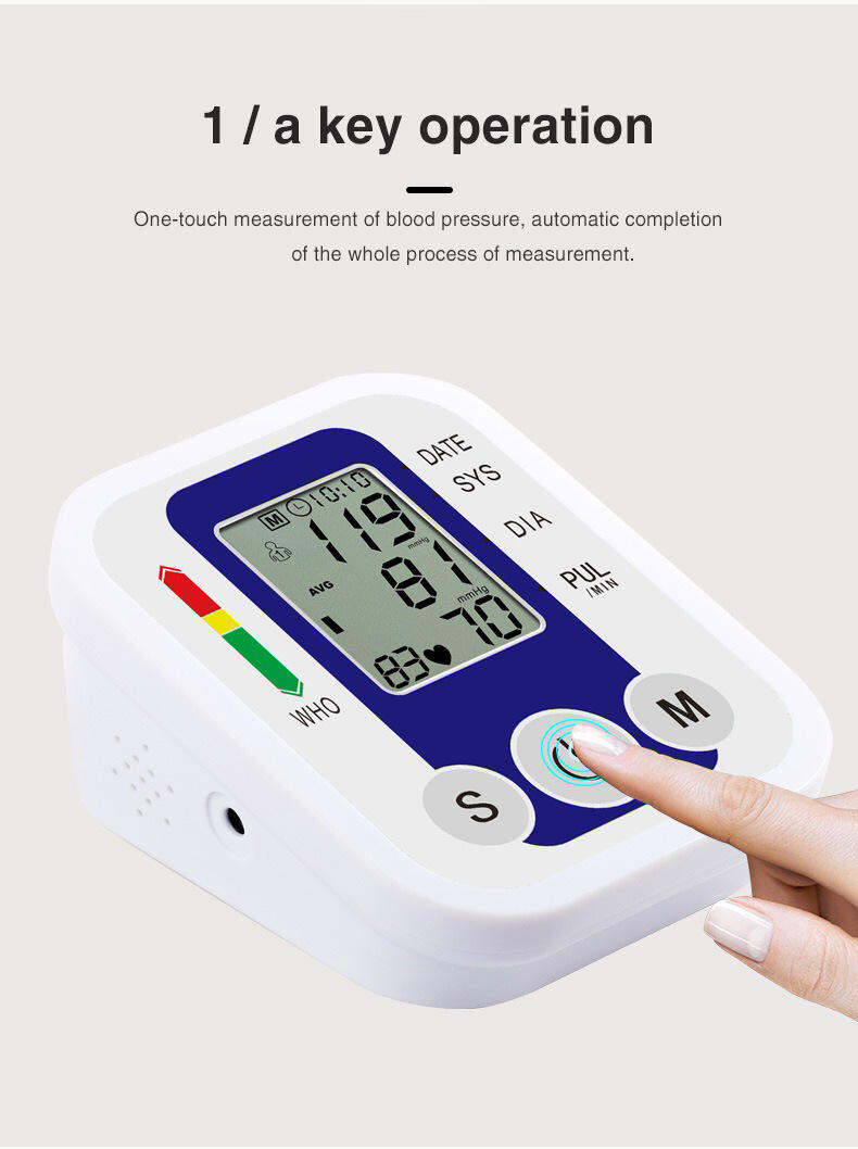 KDA Sphygmomanometer Digital Display Heartbeat Blood Pressure Cuff ...