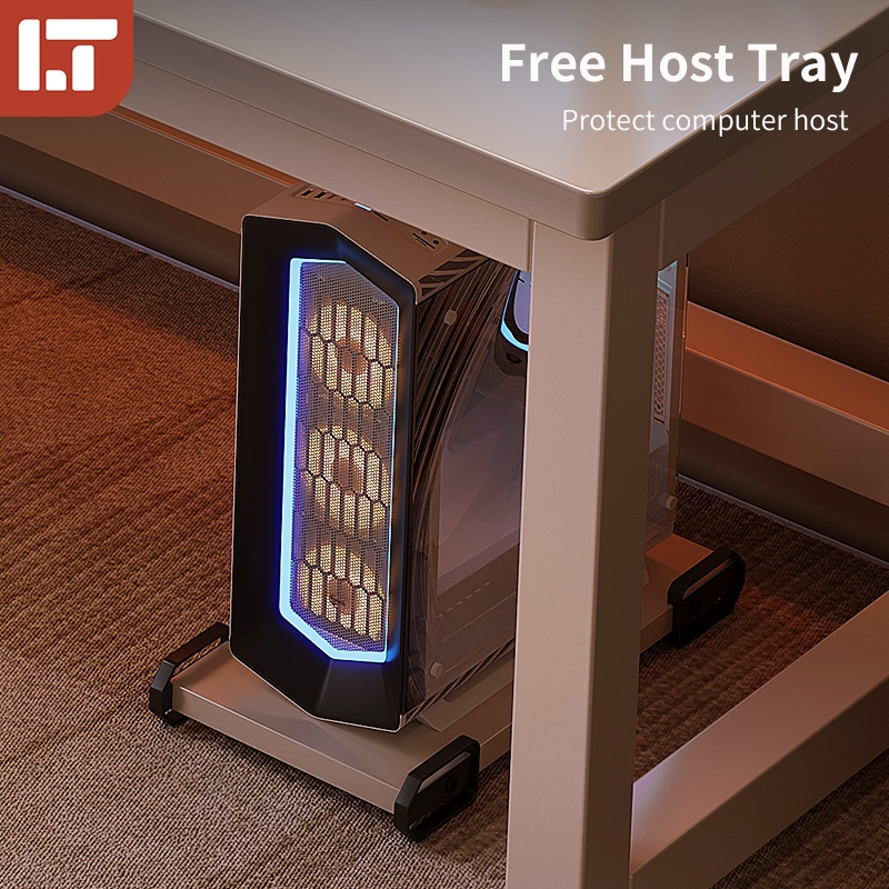 L Shape Study Table Meja Belajar Computer Desk Meja Komputer Laptop ...