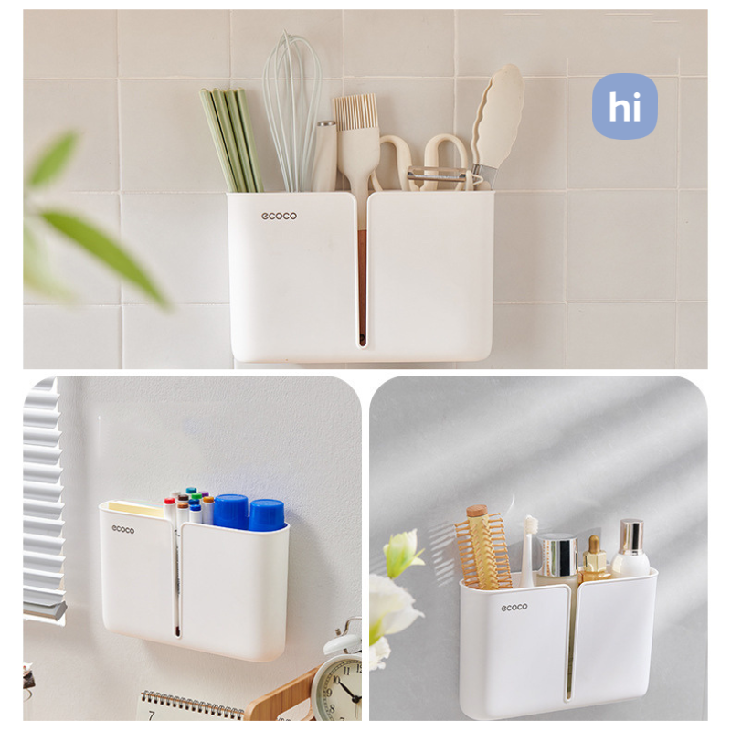 HI HOMES Kitchen Garbage Bag Storage Box Plastic Bag Storage Box Open ...