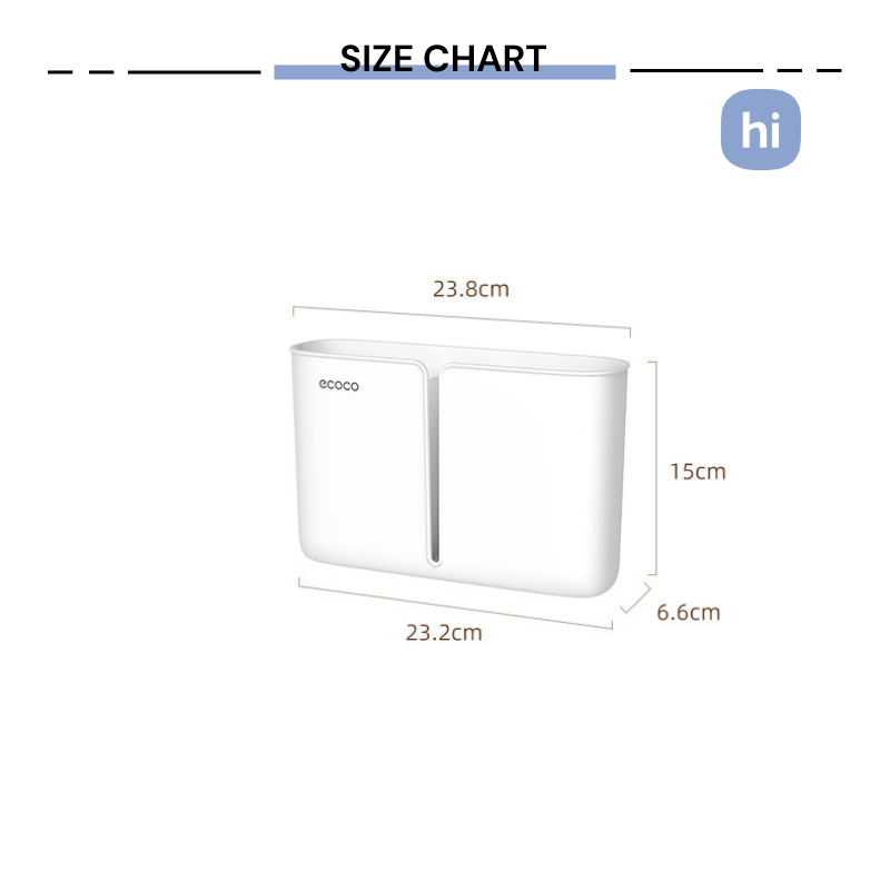 HI HOMES Kitchen Garbage Bag Storage Box Plastic Bag Storage Box Open ...