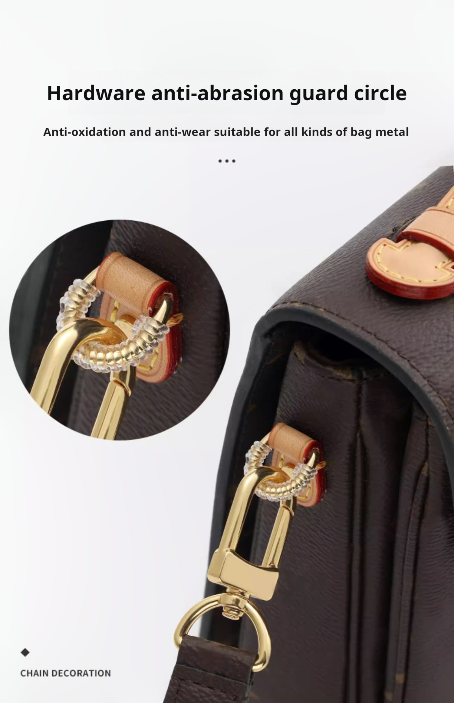 Bag hardware protection ring，Anti oxidation protection，Hardware anti ...