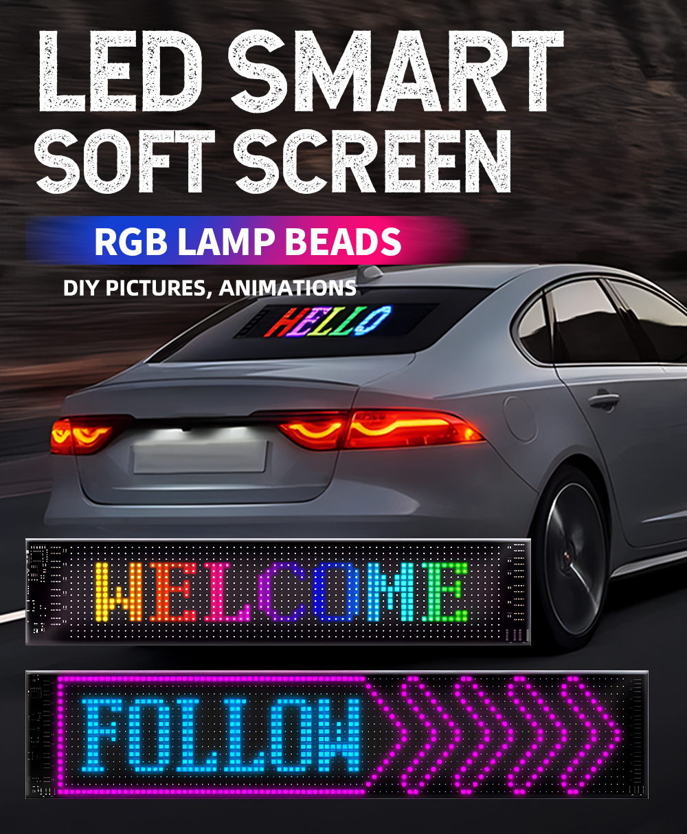 BraveWay LED Matrix Pixel Panel Bluetooth APP USB Flexible Addressable ...