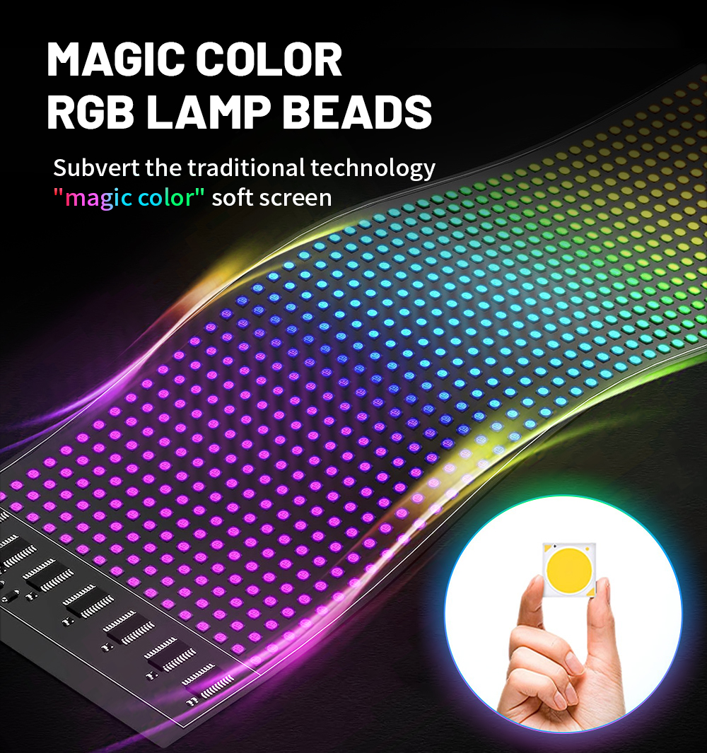 BraveWay LED Matrix Pixel Panel Bluetooth APP USB Flexible Addressable ...