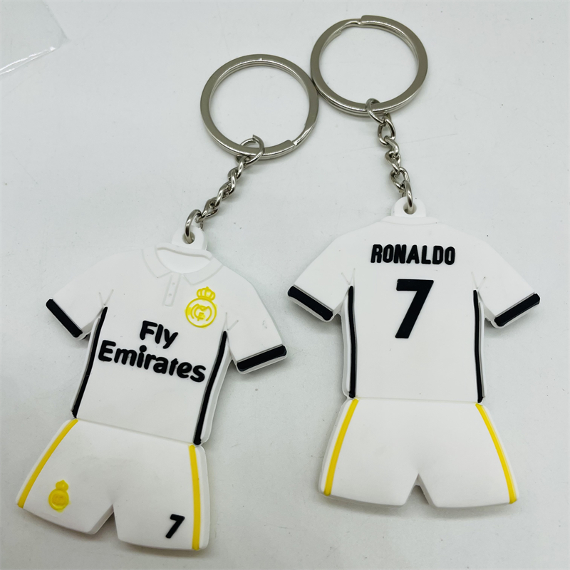 Messi Mbappe Cristiano Bellingham Soccer Rubber Keychains | Shopee Malaysia