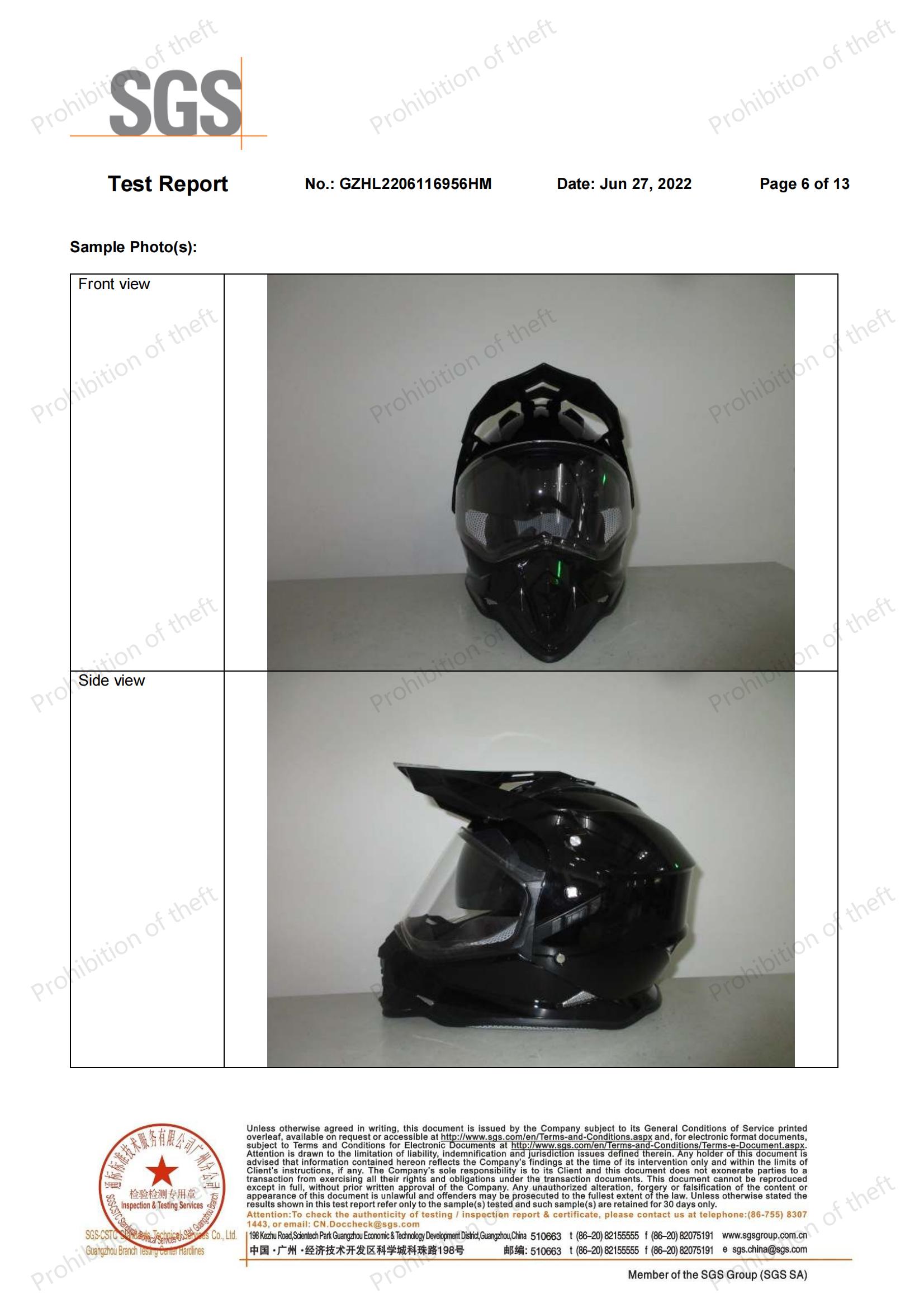 DOT+CCC Motorcycle Helmet Official Authentic Motorcycle Off Road Rally ...