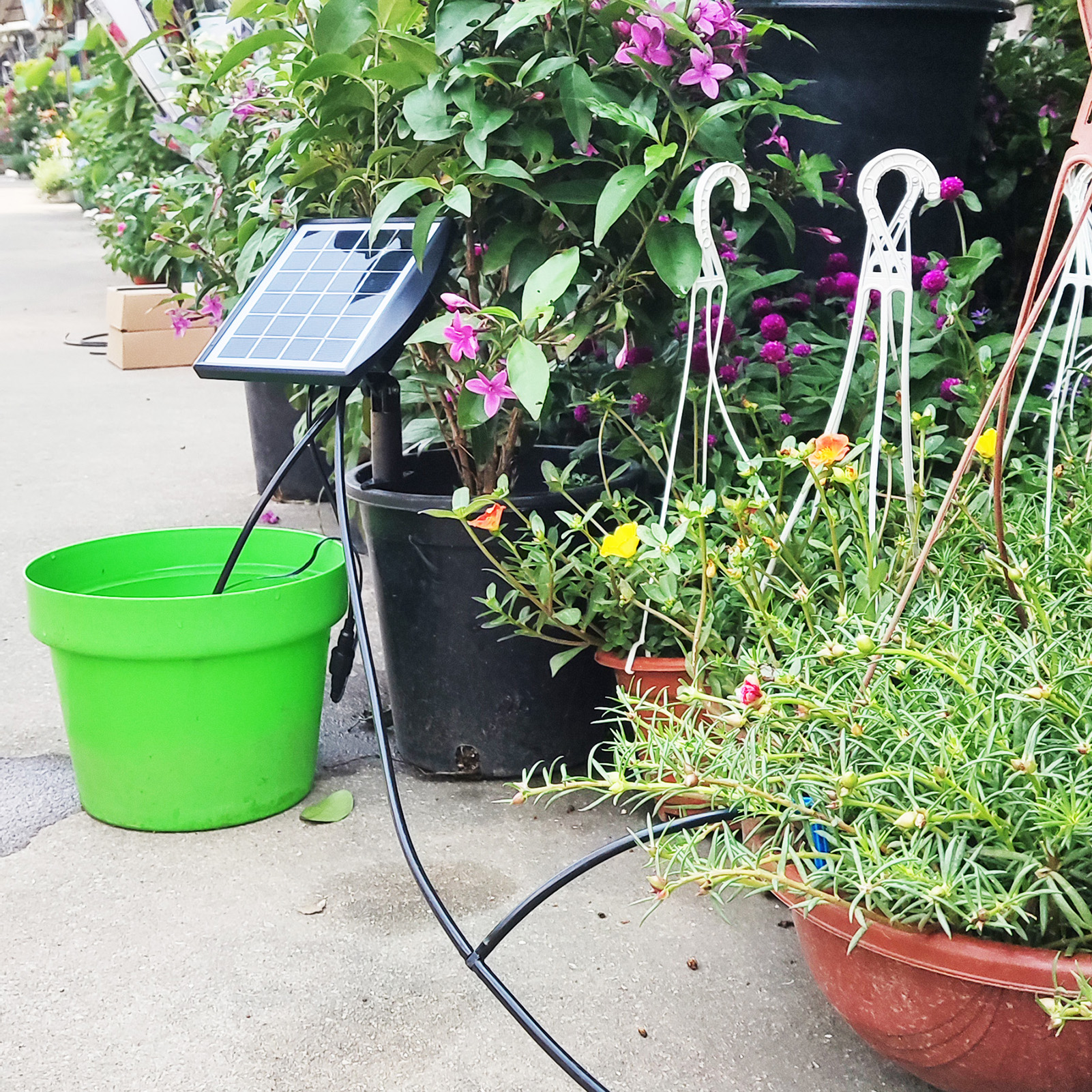 Solar Powered Automatic Drip Irrigation System for Plants - Self ...
