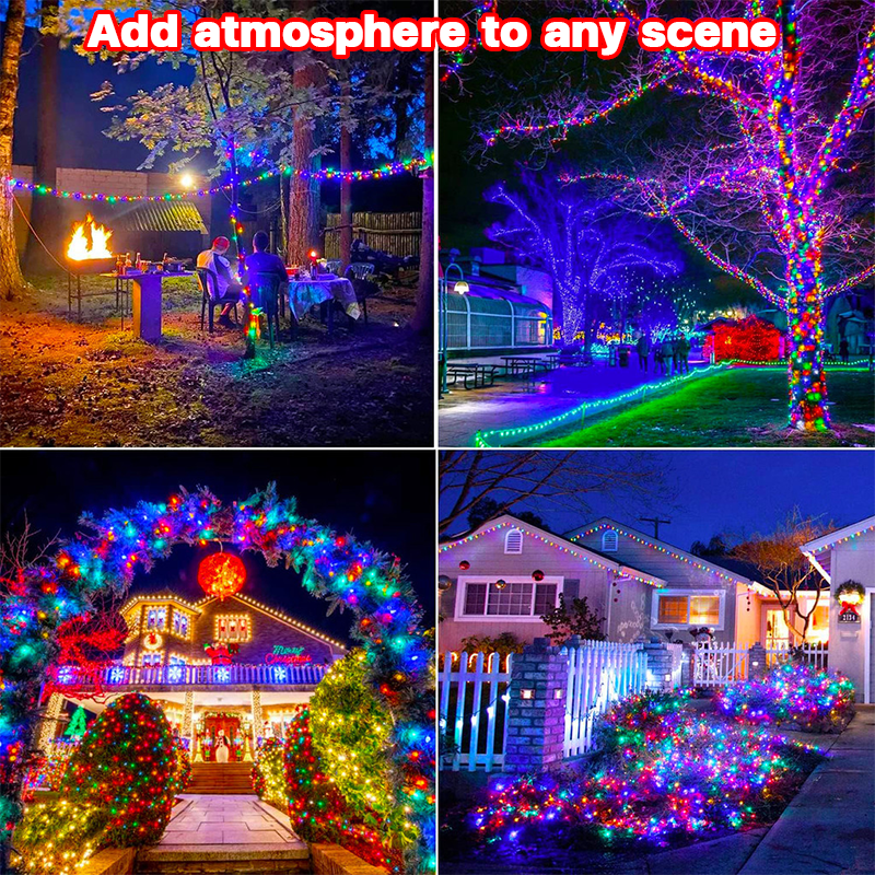 [New]solar New Year light Waterproof Sun protection Super bright New ...