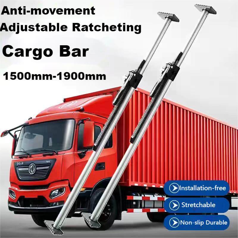 Car Adjustable Ratcheting Cargo Bar 1.5M-1.9M 4x4 Truck Bed Pickup ...