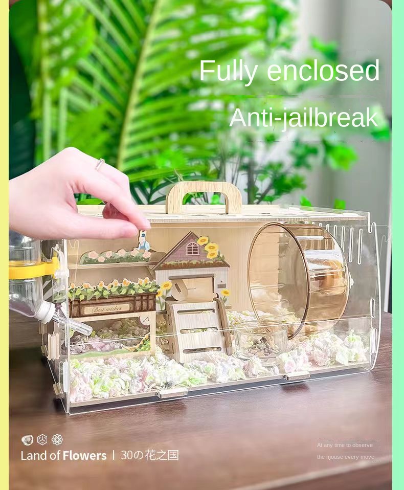 Photo inspiration: Fresh Look at Large Space Cheap Hamster Cage DIY Garden Style Hamster Breeding