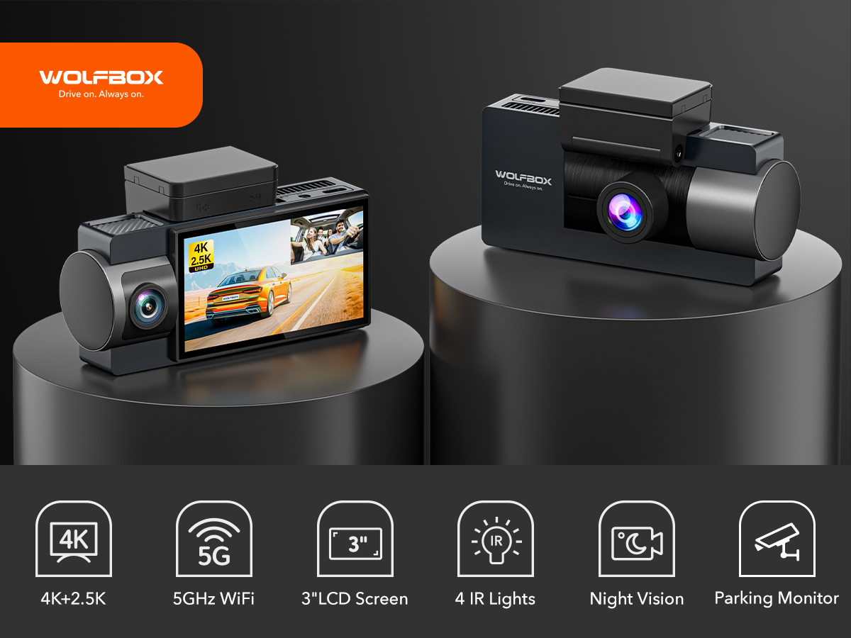 Wolfbox 4k Dash Camnull
