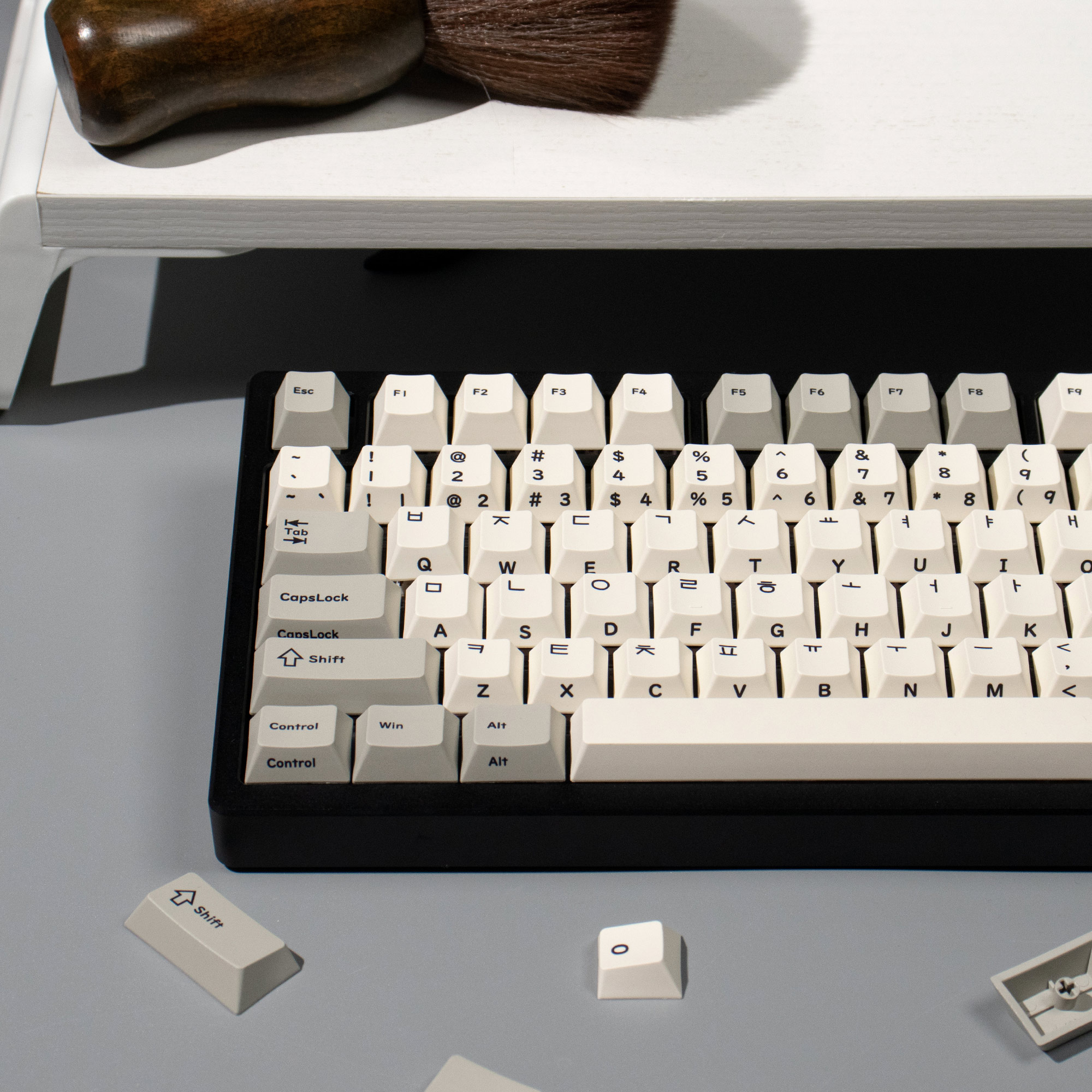 Retro Keycaps Japanese katakana /Thai / Korean/ Russian Top Letter Side ...