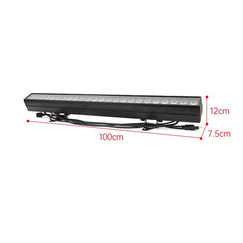 Professional DMX 512 Stage Lighting 18x10W RGBW Led Wash Wall Light Bar ...