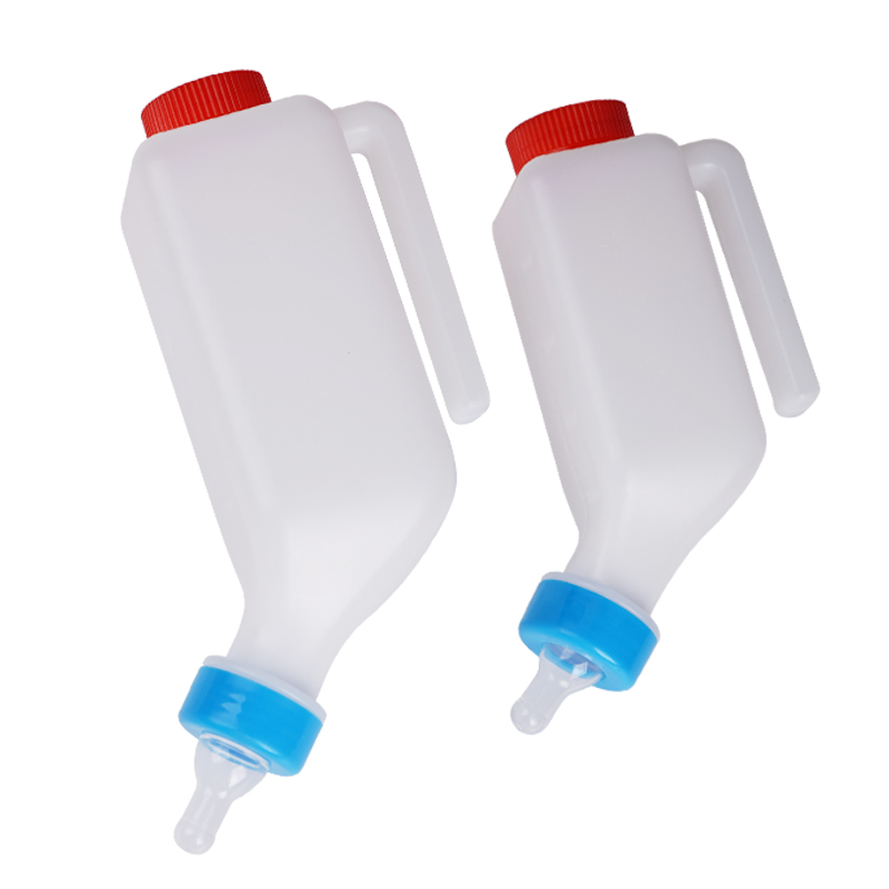 dual-opening lamb nursing bottle feeding equipment