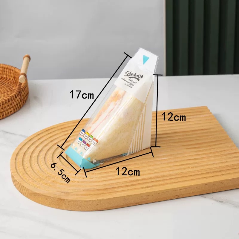 ️🇲🇾24h🤍100pcs BOPP Sandwich Packaging Bag Package Plastic Wrap Wrapping ...