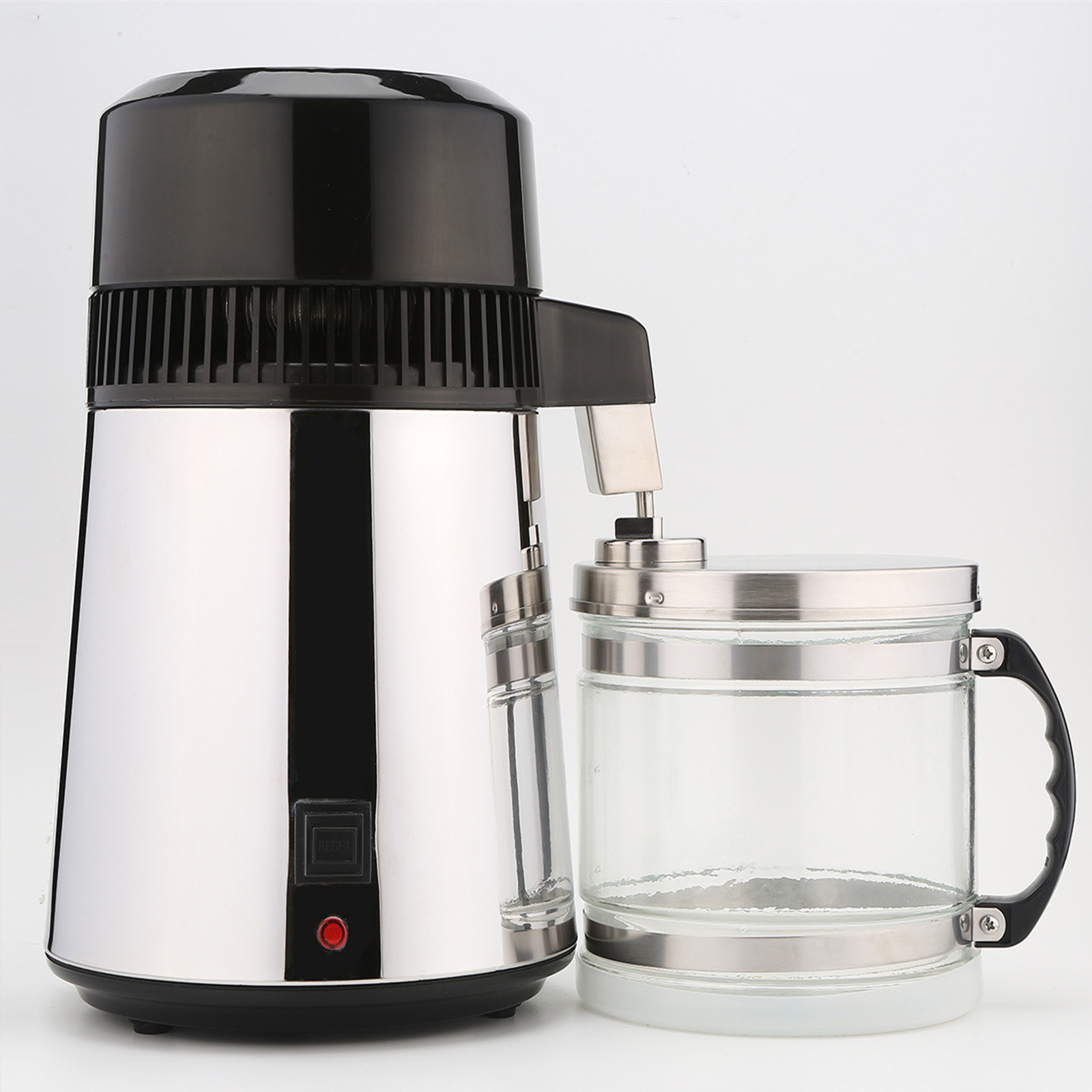[Local delivery] 4L Pure Water Filters Distiller Electric Stainless ...