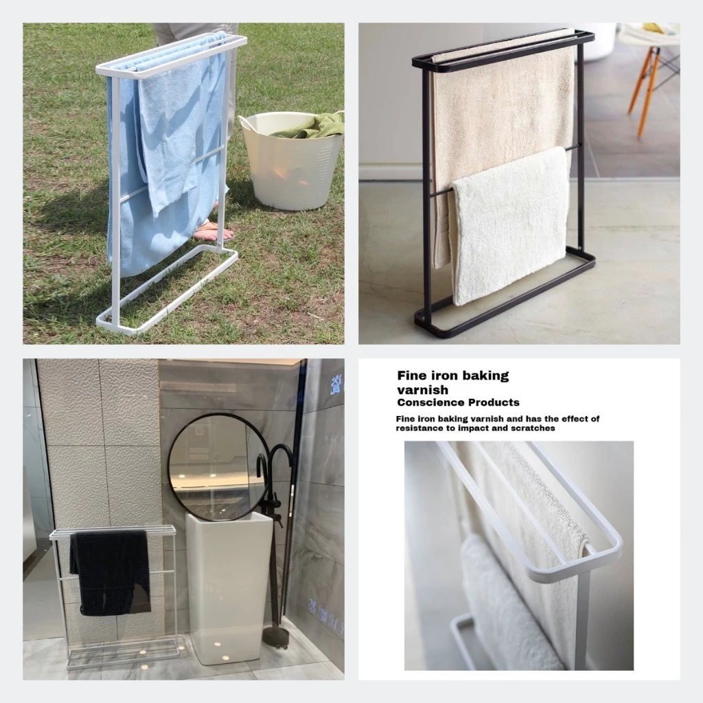 Hight Quality Bathroom Towel Rack Durable / Rust-Resistant Towel Rack ...