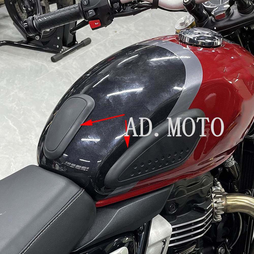 Motorcycle New Rubber Fuel Tank Sticker Pad Anti Slip Traction Decal ...