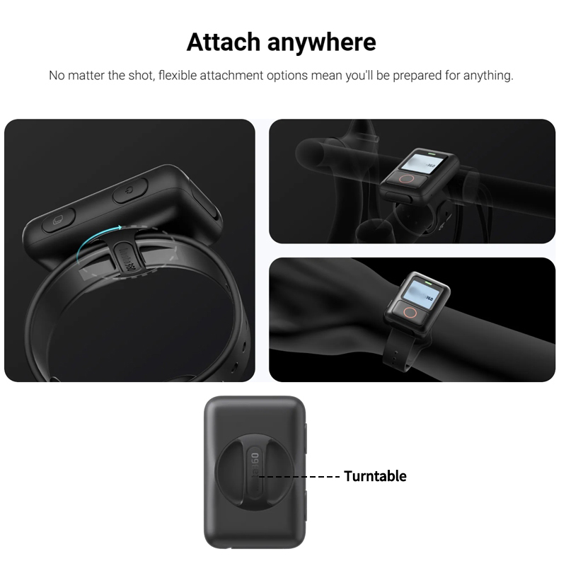 Contrôle Multiple Caméra Télécommande Bluetooth Insta360 X4/ACE PRO/GO3S - Écran, GPS, Contrôle 16 Caméras Contrôle Caméra Action à Distance
