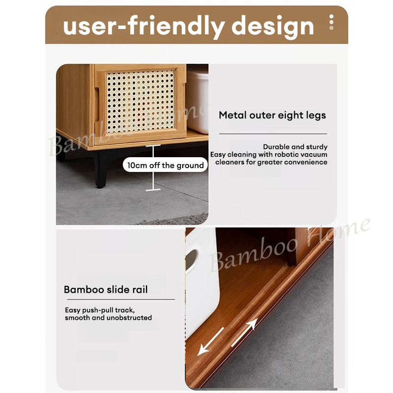 5 ft Rak TV Cabinet Tv Rack TV Media Storage Cabinet Multi-functional ...