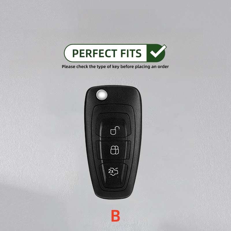 [READY STOCK]Zinc Alloy Car Key Case Cover for Ford Ranger t6 Focus ...