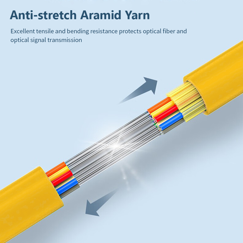 HOOLNX Carrier Grade LC APC 12-Core Single Mode 1.5M LSZH Ribbon ...