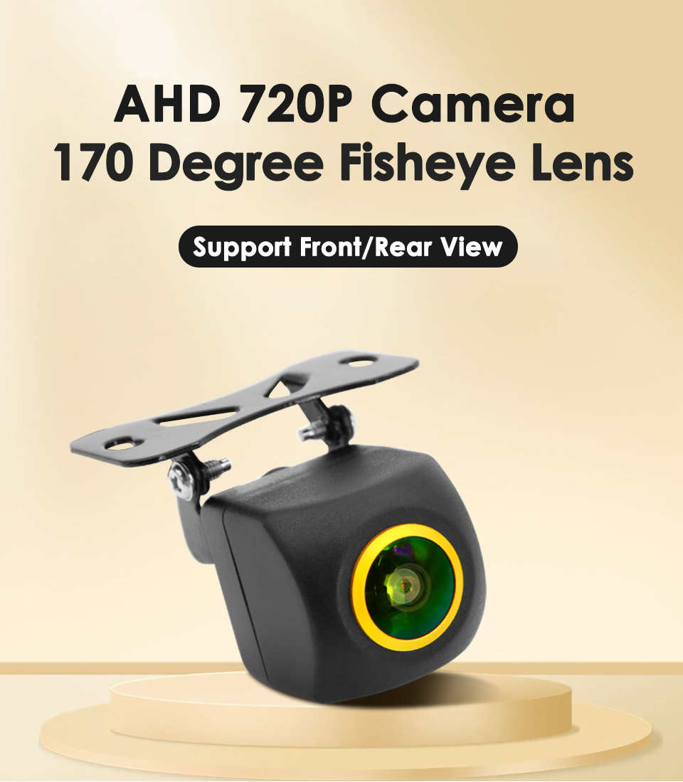 Smartour CCD AHD 1280P*720P Vehicle Rear View Camera Car Reverse Golden ...