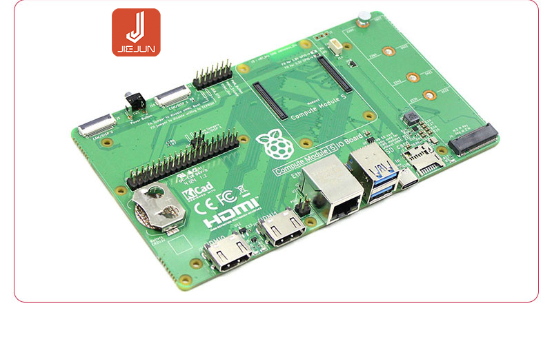 Compute Module 5 IO Board Compute module baseboard of the Raspberry PI ...