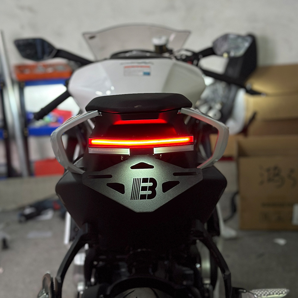 【SEMSPEED】For CFMOTO 675SR Motorcycle Rear License Plate Holder Tail ...