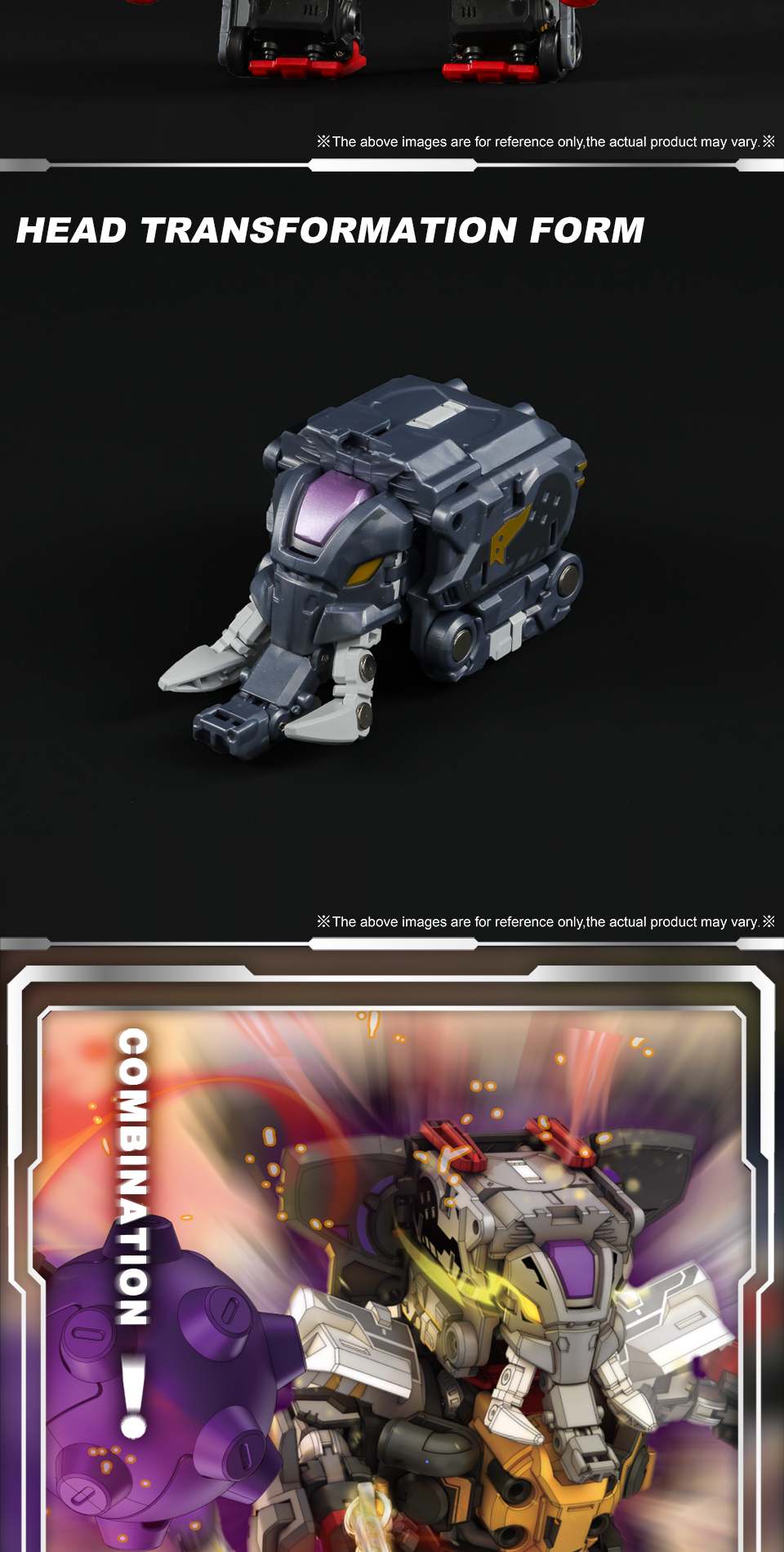 52TOYS MECHABEAST Zombietrack - Transformierender Mecha Elefant & Zug