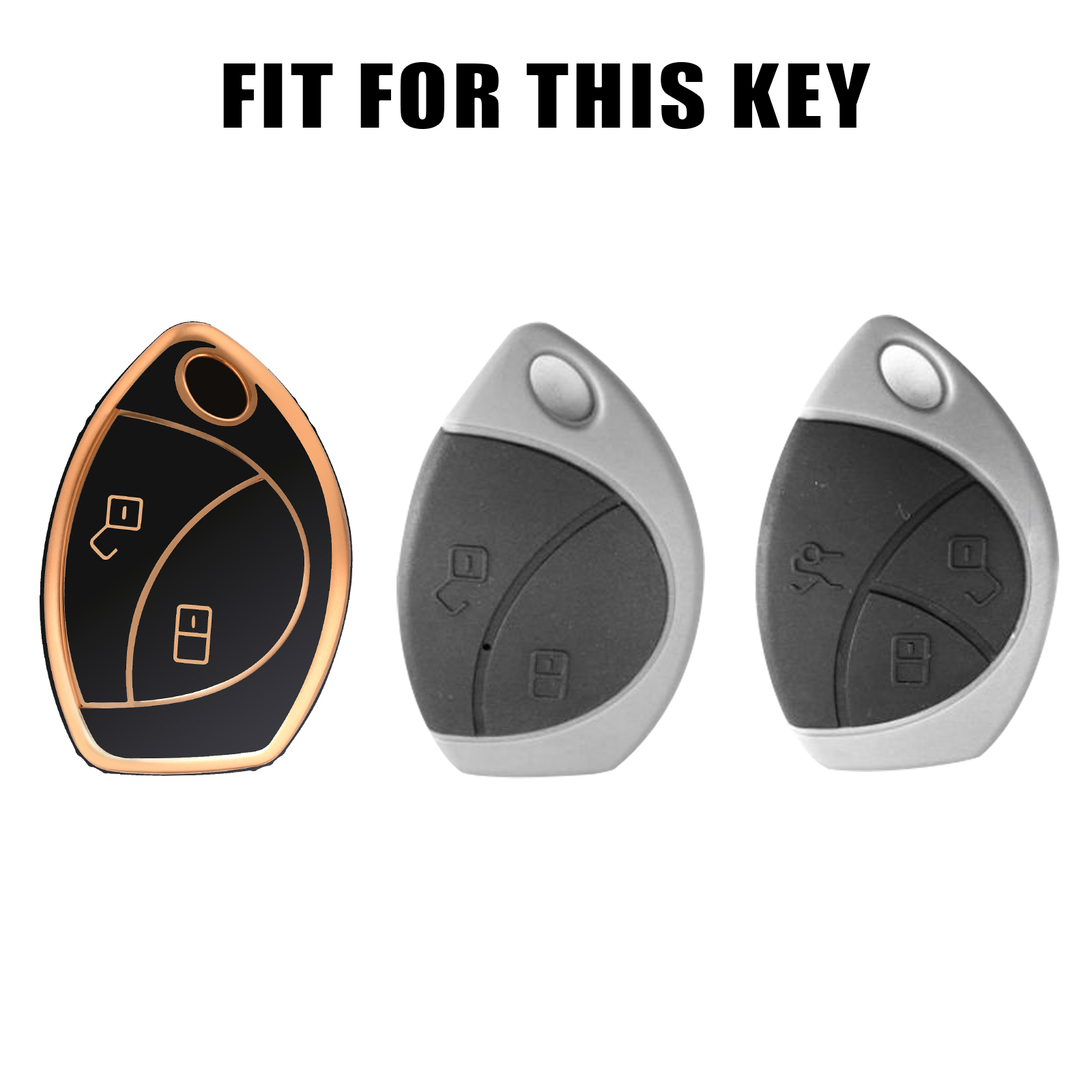 TOYOTA OEM Vios Hilux Vigo Innova 2 Button Car Alarm Remote Control Key ...