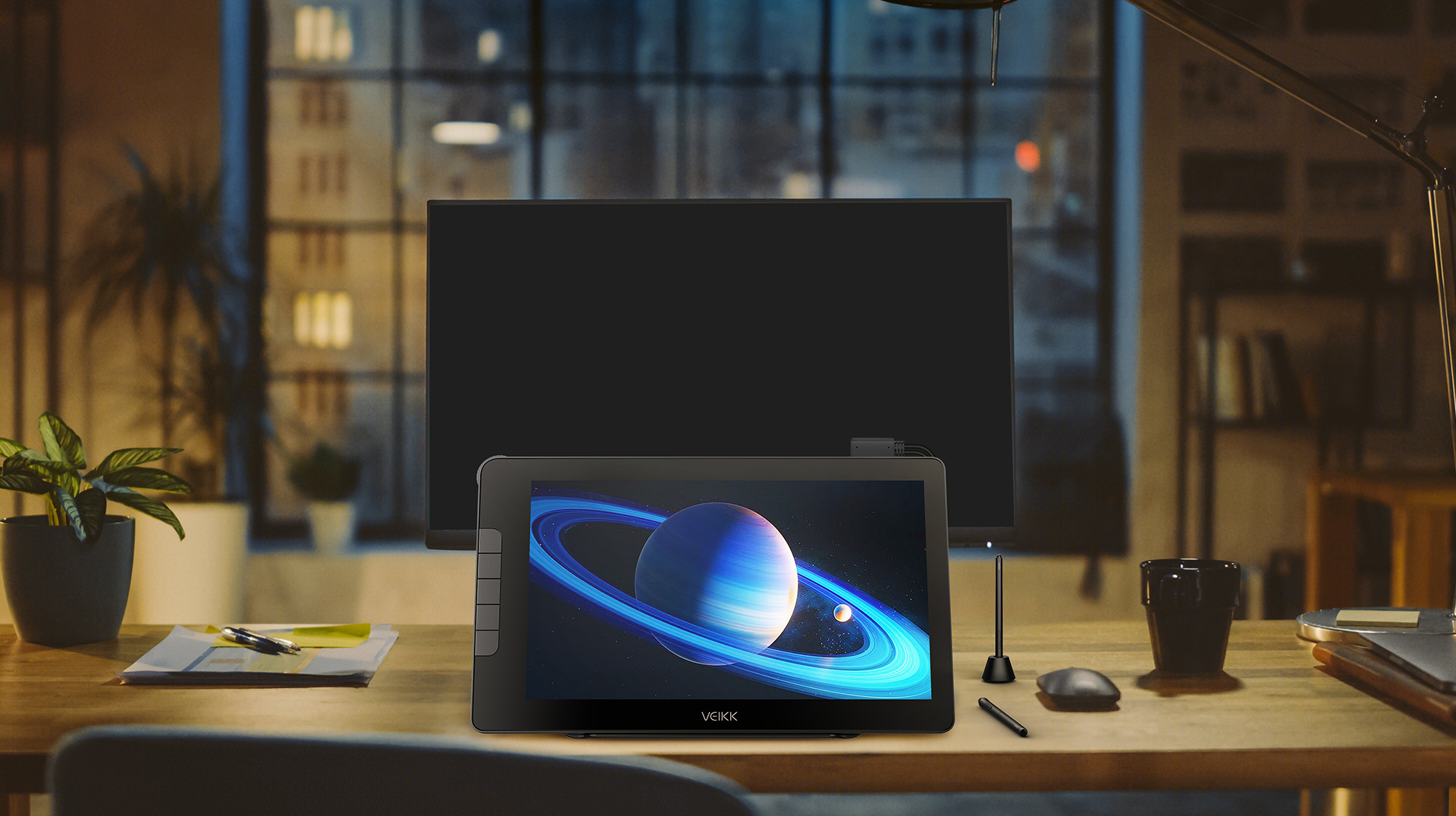 VEIKK Studio 16 Drawing Monitor 15.6 Inch Drawing Tablet with Screen ...