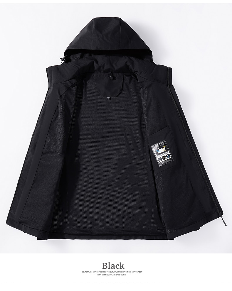 【2-3 days arrive!!!】JEEP SPIRIT Hiking Jackets For Men Waterproof ...
