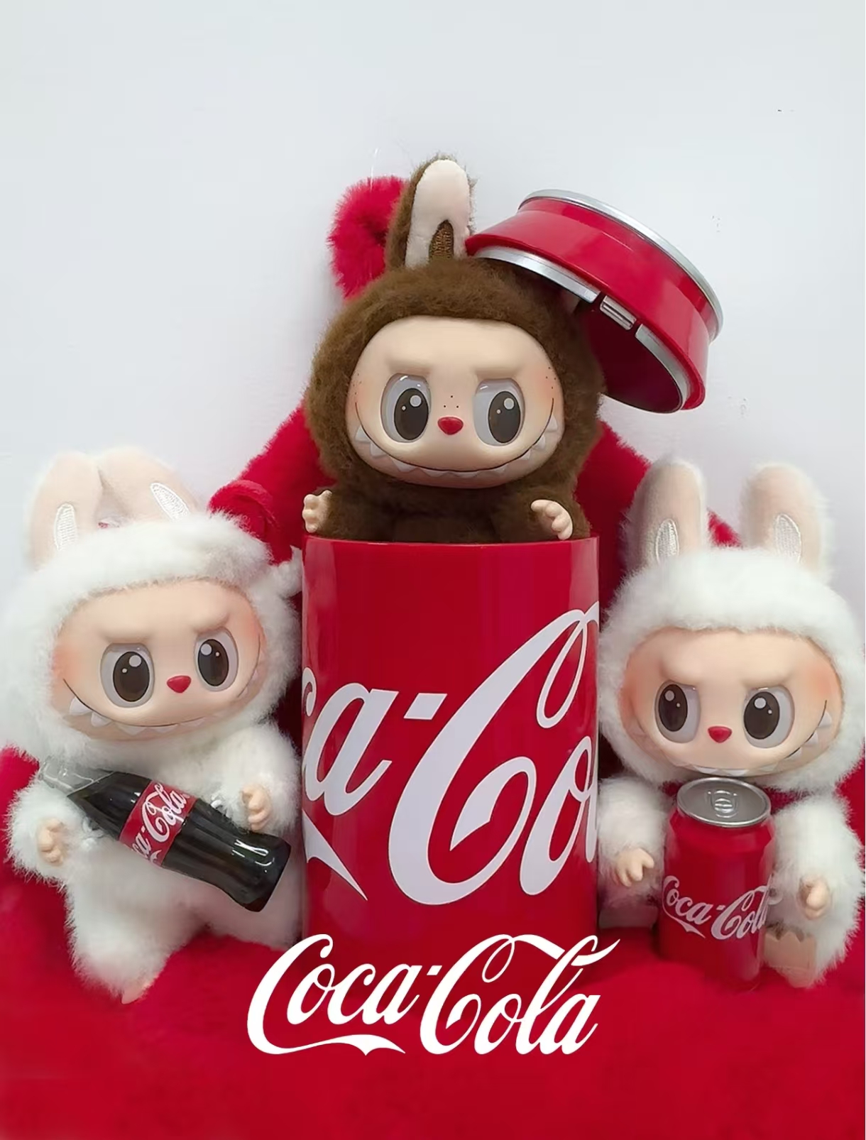 Genuine THE MONSTERS LABUBU Coca Cola Series Vinyl Face Blind Box Official Art Toy Christmas Cn 11134208 7ras8