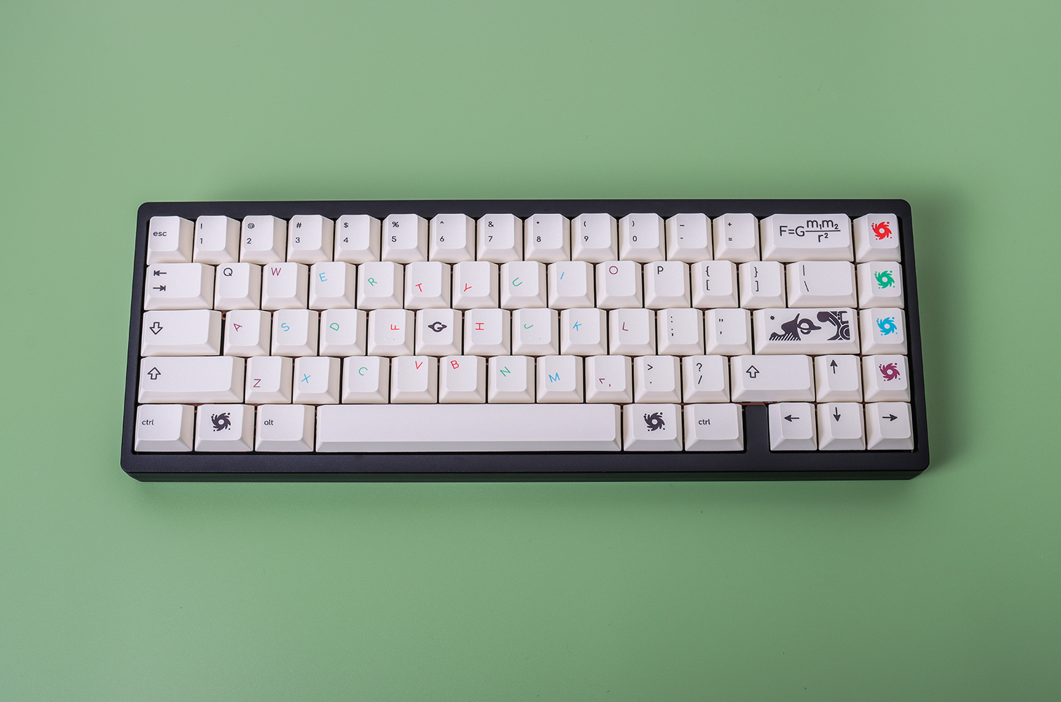 GMK Singularity Keycaps PBT Dye-sub Cherry Profile Keycap Custom ...
